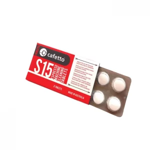 Cafetto S15 High Performance Espresso Machine Cleaning Tablet (8 Tablets)